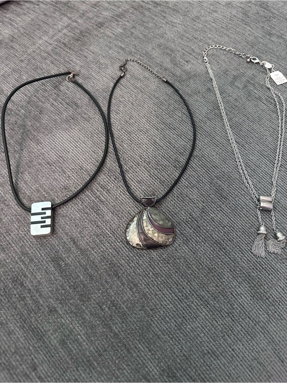 Set of 3 Lia Sophia Necklaces – Costume Jewelry